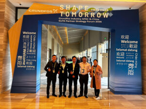 Bách Việt – đại lý ủy quyền cao cấp bơm Grundfos tại Việt Nam tham dự hội nghị GRUNDFOS ELITE Partner Strategy Forum 2026 tại Tô Châu, Trung Quốc.
